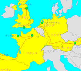 ヨーロッパ地図