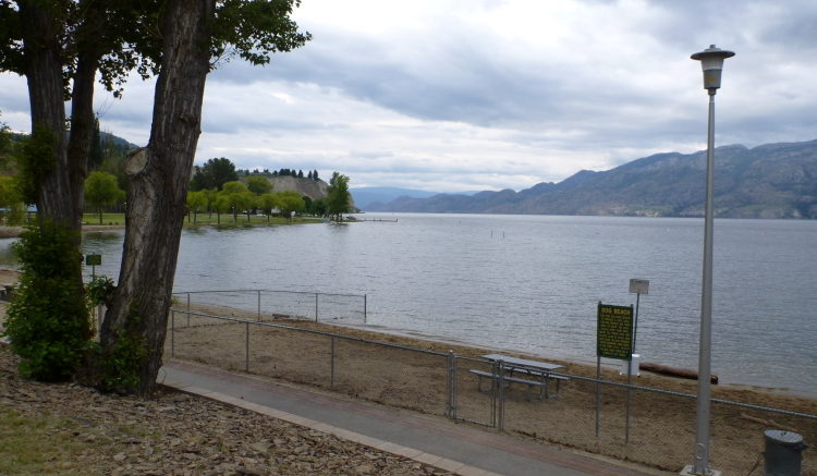 オカナガン湖畔