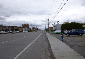 １１７号線のサンジャンビエ町