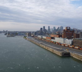 セントローレンス川とモントリオール市