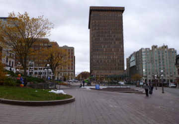 ケベックシティの市街地