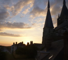 デュルダンのホテルからの夜景