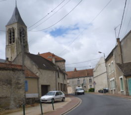 メルビル町の教会