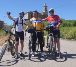 ベントーサ町のサイクリスト