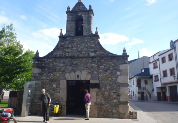 ビジャ・デ・カカベロス町の教会