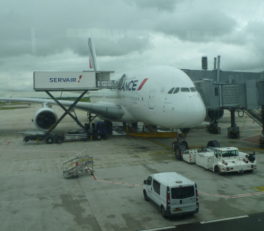 パリのドゴール空港