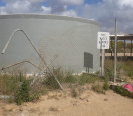 給水所のタンク