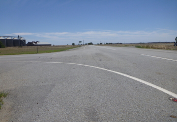 Morundar町への入口